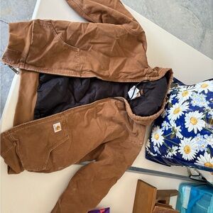 Carhartt Brown Hooded Jacket